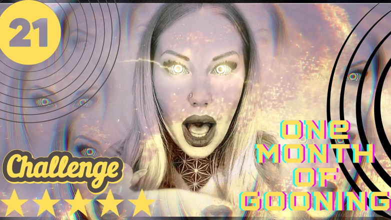 Goddess Misha Goldy: 30 Tage spirales goonen, edging und verweigern, herausforderung! Tag 21