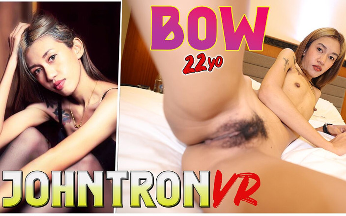 JohnTronVR: Масажистка з плоскими грудьми робить своє перше порно!