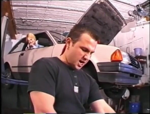 Genuine XXX: Crazy cum sluts fuck team of mechanics part 2