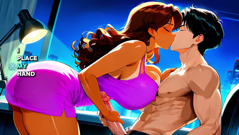 Private touch: 豊満なラティーナMILFが仕事帰りに激しくセックスされる - AI生成