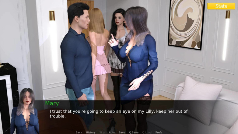 Dirty GamesXxX: Erotica: petrecere sexuală privată - episodul 14