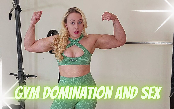 Michellexm: Sexe à la salle de sport et domination par une blonde...