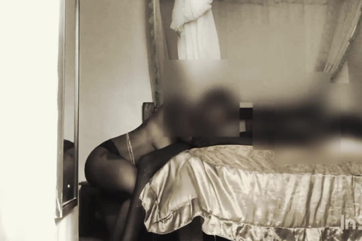 Dzaddy long strokes: Sexy lavoro di culo di culo in matrigna ebano