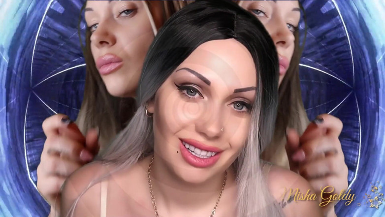 Goddess Misha Goldy: Hipnotizante lavagem mental e ASMR! Escravidão mental gentil e sedutora!...