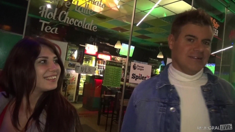 Immoral Live: Ayda Swinger, teen with amazing natural tits fucks her Stepdad's...