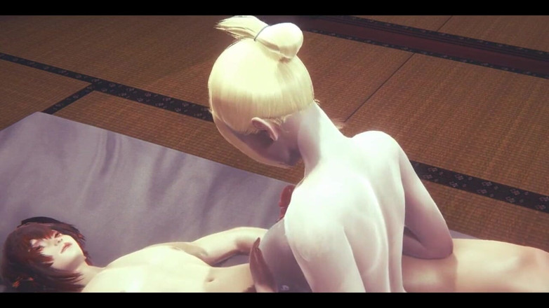 HentaiTubes: Shingeki No Kyojob Hentai - Annie Leonhart, boobjob et baise - jeu...