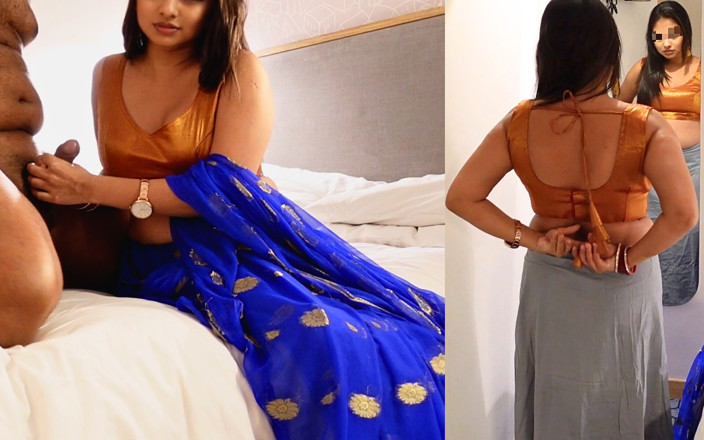 BustyBanu: Tante Hot India Lagi Asik Pakai Saree