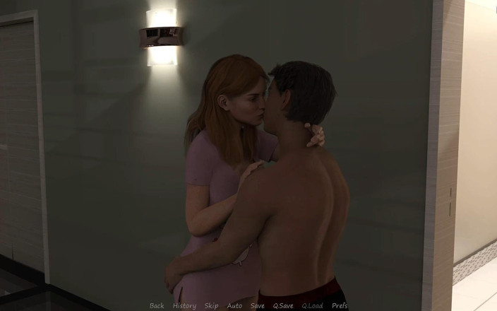 Adultgameplayvideos studio: Manželka mého nevlastního bratra # 35 Když John naplácal Jennifer, ona ho...