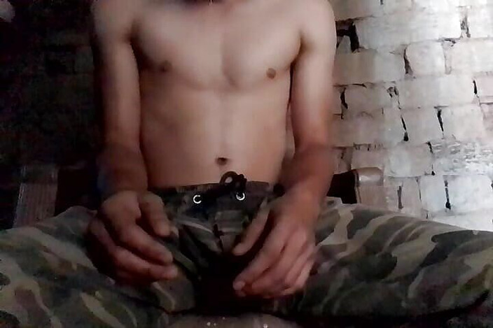 Thakursammy: Indian Boy Rubbing His Chest