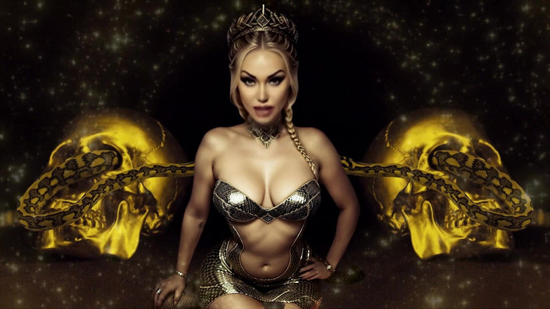 Goddess Misha Goldy: Deinen eigenen dreck auf befehl schlucken, mein persönlicher spermaladung