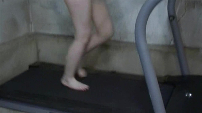 Pervy Studio: Nahá na běžeckém pásu