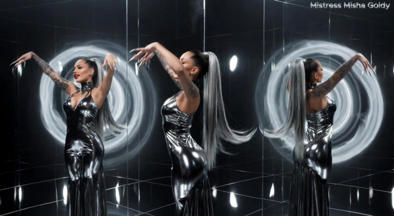 Goddess Misha Goldy: トータルダークネス・グーンセッション