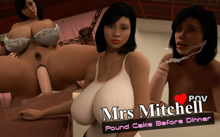 Dukes Hardcore Honeys: Mrs. Mitchell pov: entot kue sebelum makan malam