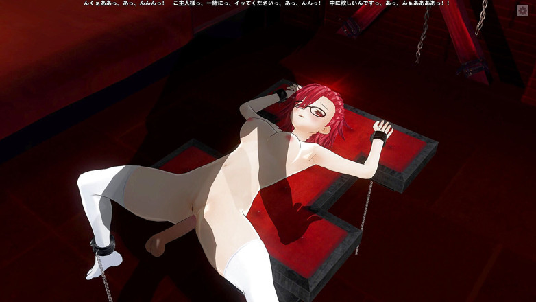 H3DC: 3D Hentai, mystère au sous-sol : une étudiante rousse essaye la sodomie...