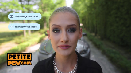 Petite POV: Sudut pandangan pertama - seks luar sudut pandangan pertama dengan saingan...