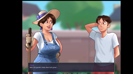 Johannes Gaming: サマータイムサーガ-彼女は大きなキュウリが大好きで、私は彼女に私のものを与えたいです