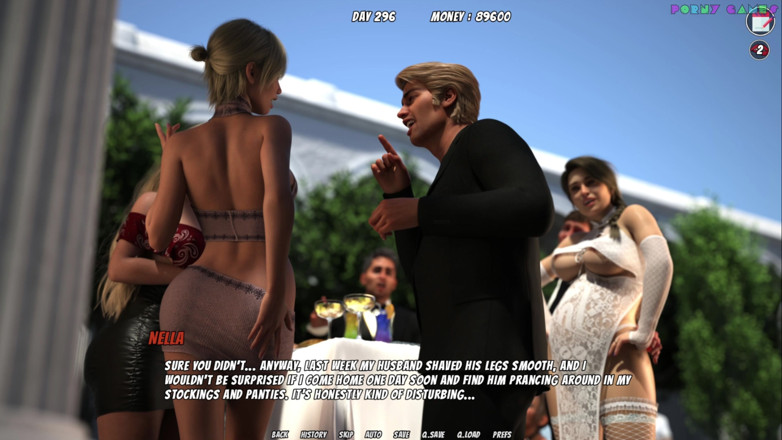 Porny Games: Lisa investigación total! por Dragofinder Studio - goteando semen en la...