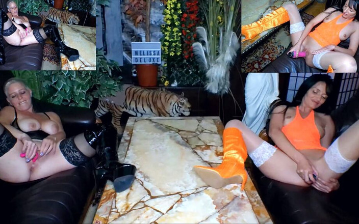 Melissa Deluxe: Cực khoái phun nước tại thử thách cu giả!