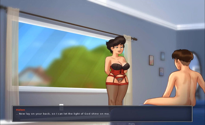 Hentai World: Saga de vară - fetiș cu corset sexy cu futai dur