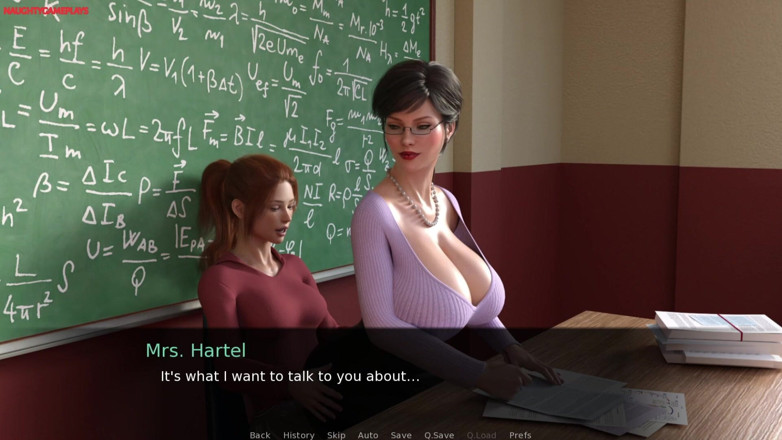 Naughty gameplays trans: Milf-fokker door Serge3dx - seksvrouw bracht een enorme futanari-pik naar huis...