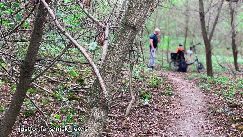 Nick Lewis: Fucked Deep in the Woods - Cruising Slut Gets His Ass...