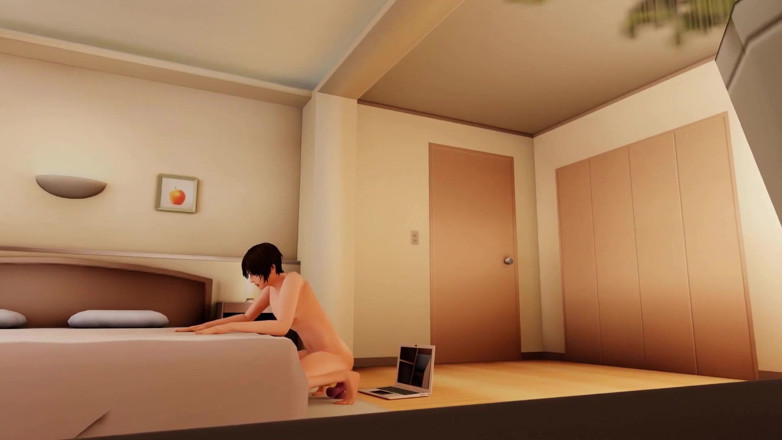 Velvixian 3 Femboy: Femboy Livestreams khud ko chodti hai (mahilaon ka boy seks)