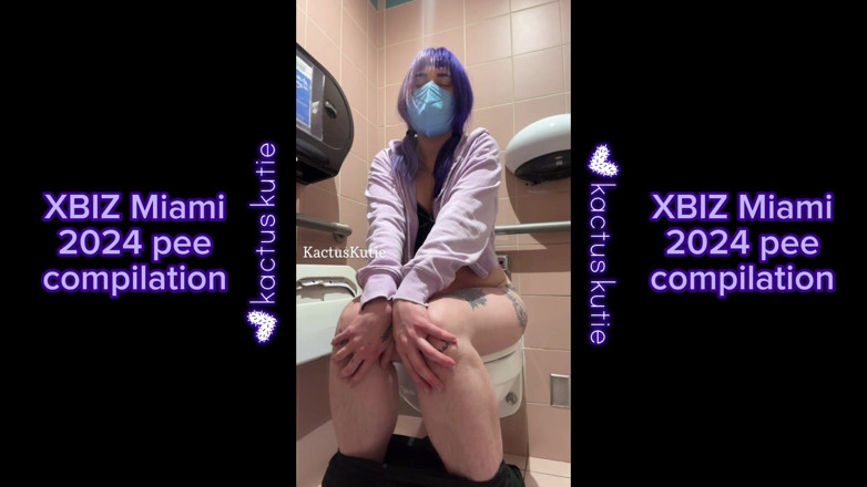 kactus kutie: Xbiz Miami 2024, compilation de pipi
