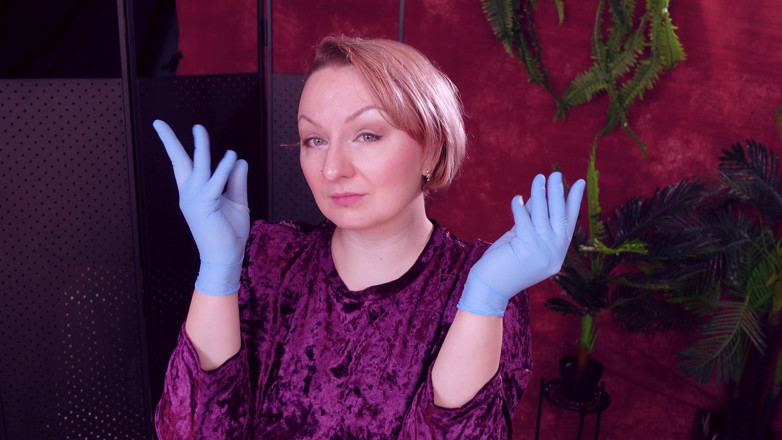 Arya Grander: Doigtage fétiche du visage et des dents : vidéo ASMR dans...