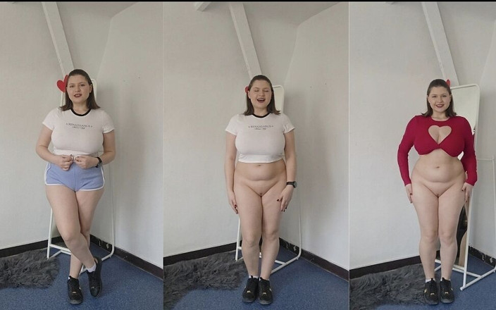 Tina Angel: Ta nouvelle coloc nudiste sans culotte te montre de nouveaux...