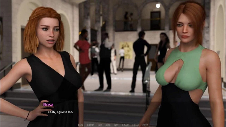 Dirty GamesXxX: Deveniți un star rock: galerie de artă erotică ep. 53