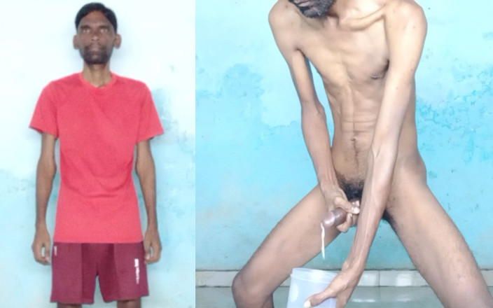 Rajesh Playboy 993: Rajesh Playboy 993 Naken runkar av kuk onanerar stor kuk och...