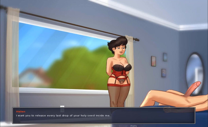 Hentai World: Summertime saga - hard fuck hot milf corset fetish
