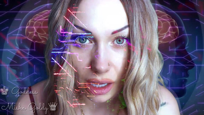 Goddess Misha Goldy: Mesmerizing brain reprogramming! Whispering ASMR triggers &amp; eye fixation!