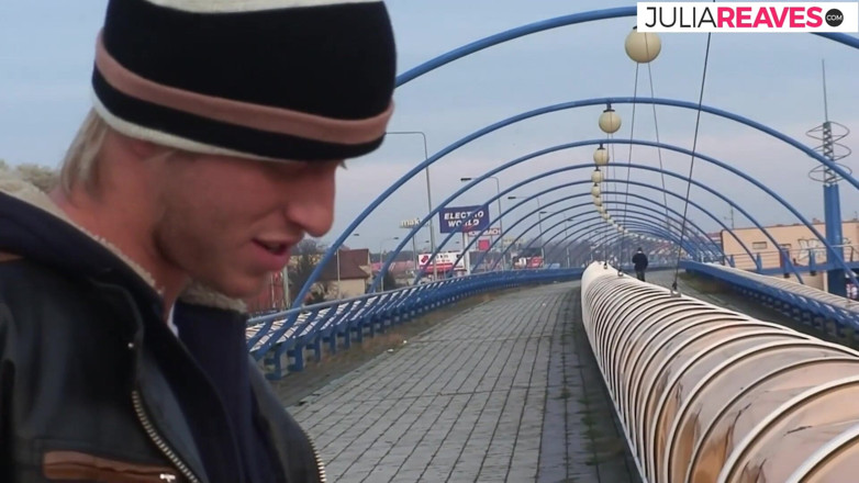 My German Amateurs: Horny bitch gets a quick rough fuck under the bridge