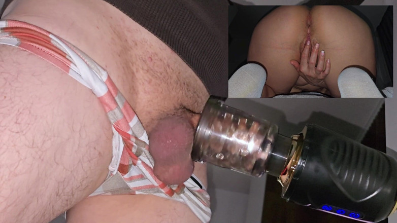 CoupleForFun2023: Masturbarse mientras mira hermanastra digitación en la webcam