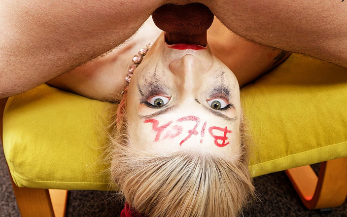 Crazy Mouth Meat: Skinny Girl Extreme Face Fucked