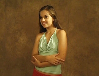 Flash Model Amateurs: Casting of a adorable small tits teen