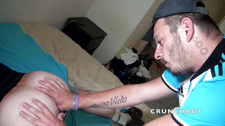 BAREBACK AND CREAMPIE CLUB: Fucked baeback by badboy boy sneaker boy in jogging