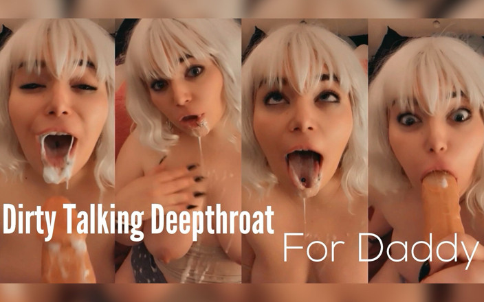 LexxiBakk: Deepthroat bercakap kotor untuk ayah
