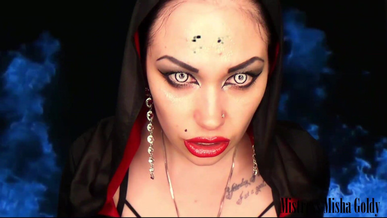 Goddess Misha Goldy: Hipmeryzujące mindfuck: Poddasz się mi, powiesz moje imię i będziesz...