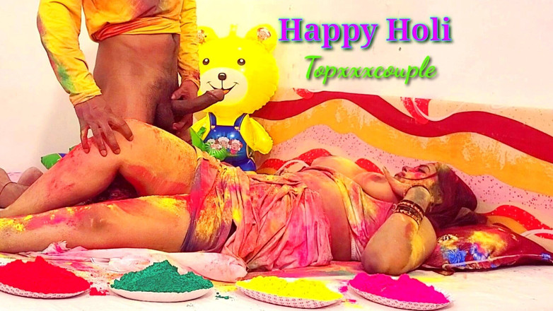 Topxxxcouple: Holi XXX baise avec la veuve bhabhi au festival