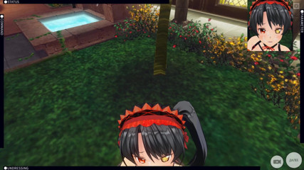 H3DC: 3D hentai pOV-date ein live-kurumi Tokisaki blowjob