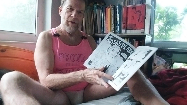 Hairyartist: Trening biblioteczny z stopami i odliczeniem spermy