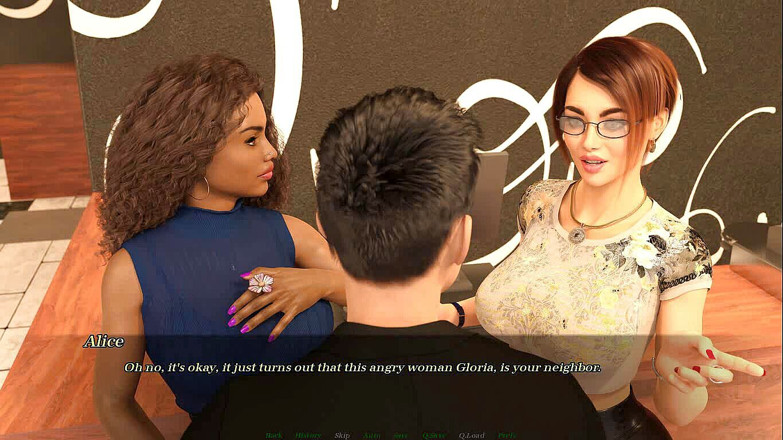Dirty GamesXxX: Horyzons: ich und zwei alberne sexy mädchen in einer boutique,...