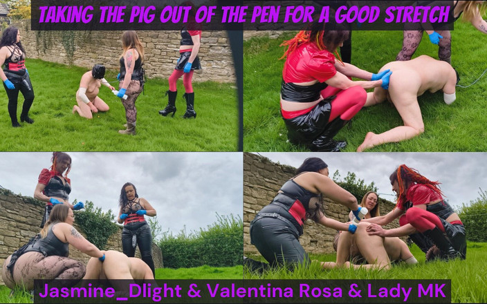 Jasmine Dlight - UK's most extreme anal porn star: Jasminedlight, Valentina Rosa, Lady Mk - Das Schwein für eine stretch...