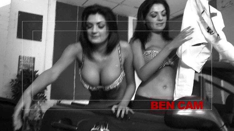 Slutty Twin Trouble: Ben Dover wali dwóch ciemnowłosych bliźniaków w tej czwórce