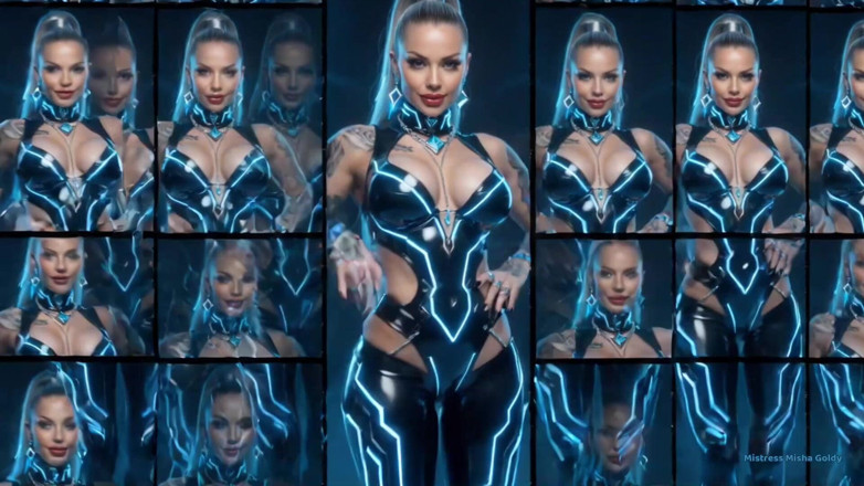 Goddess Misha Goldy: Tlak mého fixačního stroje