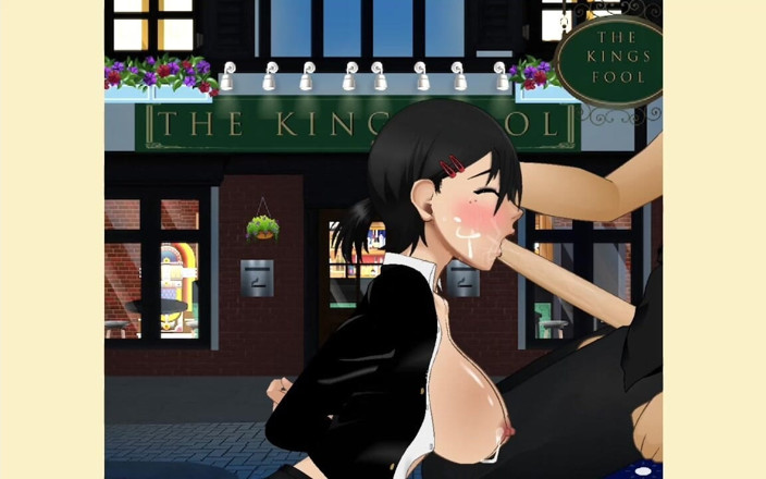 Hentai produce: Kobeni higashiyama jablay pengen banget nyepong kontol dengan kekuatan iblis