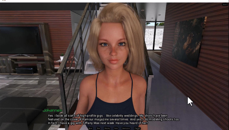 Johannes Gaming: Radiante 5 - Allison desnuda me pone duro