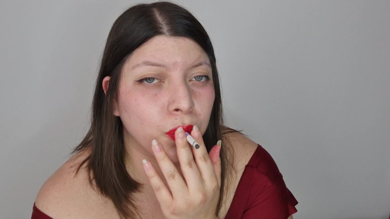 Alice H: Rökning närbild